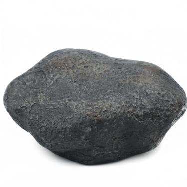 Imagem de Gardenised Cobertura de pedra de jardim falsa com textura natural decorativa para paisagismo ao ar livre, ideal para esconder válvulas de irrigação, bombas de água, canos, caixas elétricas e cabos no