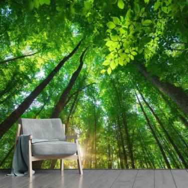 Imagem de Papel de Parede Paisagem Floresta Natureza Sala Adesivo - 073pcm - All