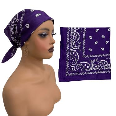 Imagem de Bandana lenço de pescoço faixa de cabel máscara poliéster