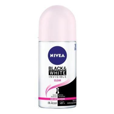 Imagem de Kit c/ 2 Nivea desodorante antitranspirante black & white