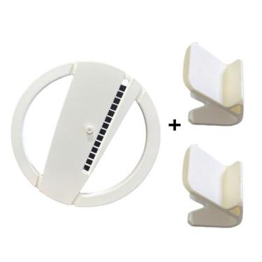 Imagem de Kit Suporte Mesa Base Vertical Ps5 Slim + Suporte Controle - FLEX3D