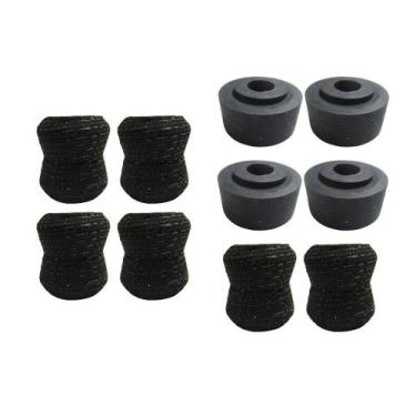 Imagem de Kit Bucha Amortecedor Traseiro Dianteiro L200 Gl Gls 95/2011 - Pena Bo