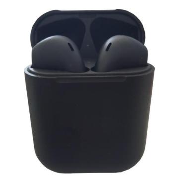 Imagem de Fone De Ouvido Sem Fio Bluetooth I12 Tws Ios Android Preto - Altomax