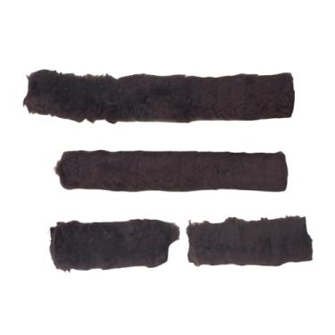 Imagem de Generic 4x para cabrestos de cavalo Tubos para cabrestos de cavalo Macios Fácil Manutenção Leve Equipamento para cavalos protetoras respiráveis, Marrom