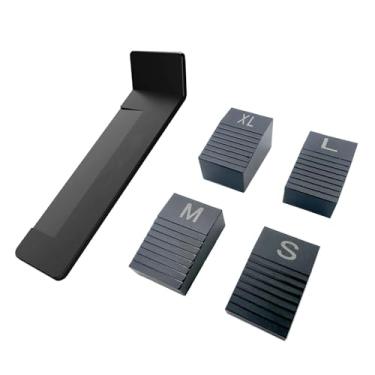 Imagem de TUOREN Blocos de montagem Tremolo flutuante para guitarra e calço de ponte Tremolo compatíveis com acessórios de guitarra elétrica Floyd Rose, conjunto de ferramentas Guitar Luthier 1/10.2 cm - 3/10.2