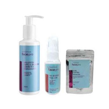 Imagem de Kit Controle da Acne, Loção de Limpeza 140ml, Máscara Facial e Gel Secativo, Todos os Tipos de Pele