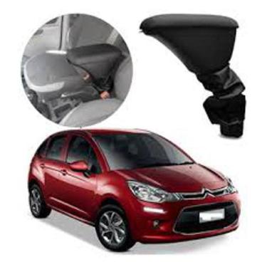 Imagem de Apoio de Braço Fiat Argo sintético Preto c/ Costura Preta