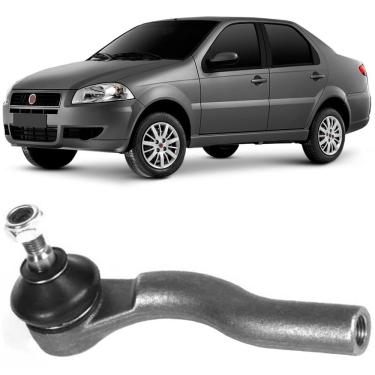 Imagem de Terminal Direção Fiat Siena 2010 A 2016 Dianteiro Ld Viemar