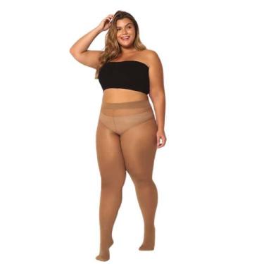 Imagem de Meia Calça Trifil Fio 15 Feminina Efeito Maquiagem Plus Size, Natural,