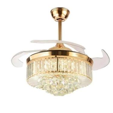 Imagem de Luminária e Ventilador AIR CRISTAL 60W LED CGE -8206 - GENÉRICA