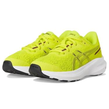 Imagem de ASICS Tênis de corrida infantil GT-1000 13 Grade escolar, Citron/branco, 17