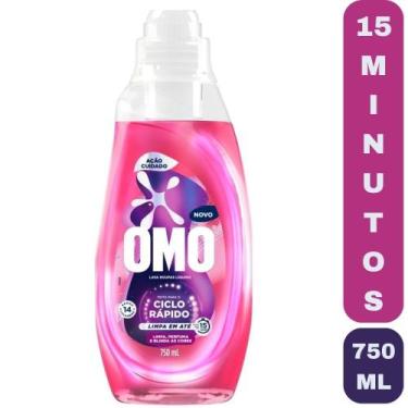 Imagem de Lava-Roupas Omo Líquido Ciclo Rápido Lava e Perfuma em 15 Minutos Ação