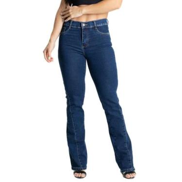 Imagem de Calça Jeans Sawary Boot Cut - 281071 - Azul escuro 40, Azul, 40