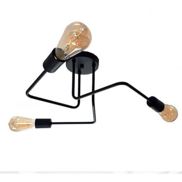 Imagem de Luminaria Sputnik Skyshow Vintage Retro 3 Braços Industrial