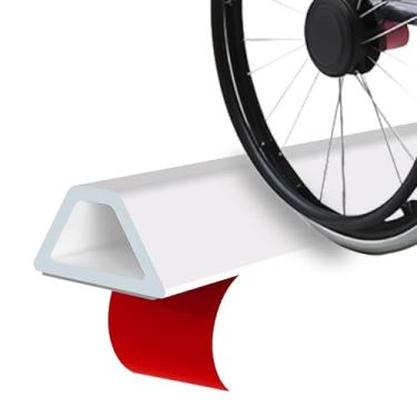 Imagem de Protetor de barragem de água de limite de chuveiro - barreira impermeável de silicone autoadesivo, tampa de água tira de vedação inferior da porta do chuveiro protetor contra respingos para banheiro