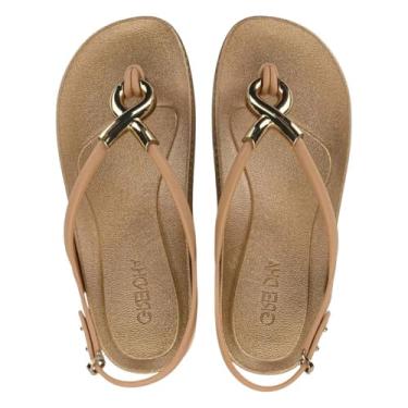 Imagem de Sandália Rasteira Feminina Dia a Dia Antiderrapante Grendha musa