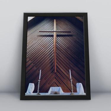 Imagem de Quadros TAC Religião Cristã 057 - 20x30cm - MDF - Colorido