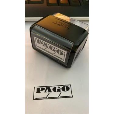 Imagem de Carimbo 'PAGO' Trodat 3911 - Pronta Entrega