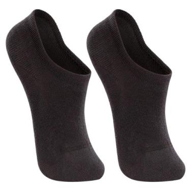 Imagem de Kit 2 meias lupo invisível ref:4270 feminino, Preto, 34/9
