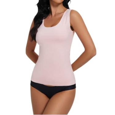 Imagem de Camiseta regata YYA Basic Thermal Warm para mulheres - rosa S