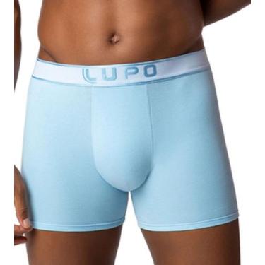 Imagem de Cueca Lupo Boxer Algodão com Elastano 784-017, Azul colors, GG