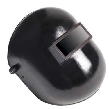 Imagem de Máscara Solda Celeron Visor Fixo Sem Catraca Carbografite