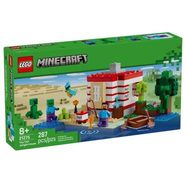 Imagem de Lego Minecraft A Casa De Dinamite Na Selva 287 Peças - 21275