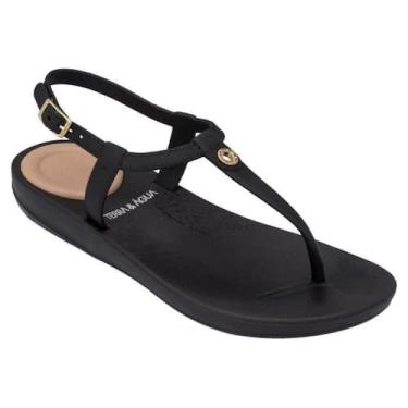 Imagem de Sandália ortopédica terra e água original esporão fascite, Preto, 35