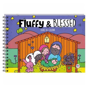 Imagem de Fluffy And Blessed - Livro De Colorir Com Marcador