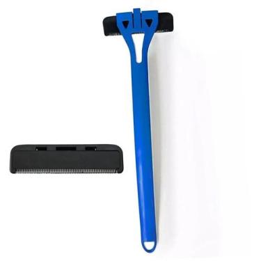 Imagem de Depilador Aparador de Pelos Barba Kit Lamina de Reposiçao Costas Barri
