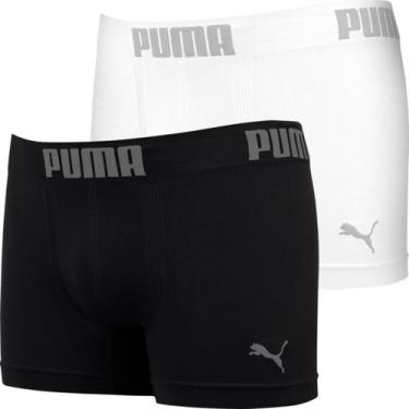 Imagem de Kit 2 Cuecas Boxer Puma Masculina Box Poliamida Cueca Sem Costura Conf
