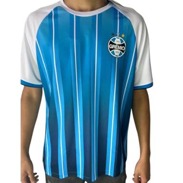 Imagem de Betel Sport, Camisa Grêmio Degrade II Adulto Betel Tamanho:P;Cor:Branco