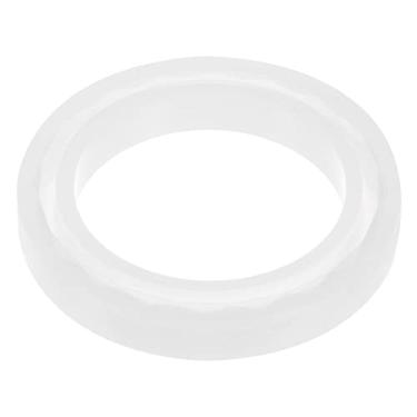 Imagem de Generic Anel de pulseira de silicone redondo epóxi 60 mm fino facetado geométrico casting resina cristal para fazer joias, artesanato DIY