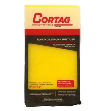Imagem de Bloco de Espuma para Reboco/Automóveis Cortag 230x130x80mm