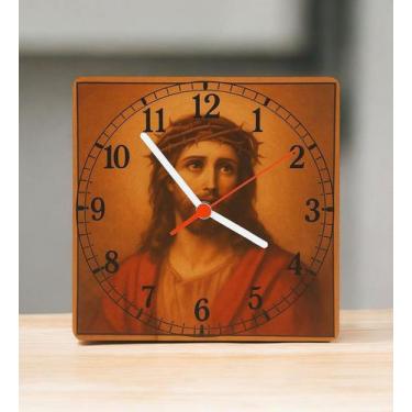 Imagem de Relógio De Parede Benção Cristã Apostólica - Quartz, Quadrado