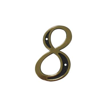 Imagem de Cartela Numero 8 C/Parafuso BuChá Western