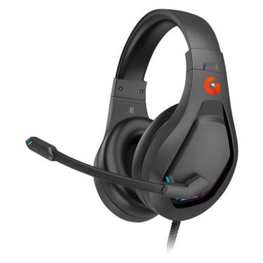 Imagem de Fone De Ouvido Headset Gamer, Thunder Light, Usb 7.1, Rgb Geonav Preto