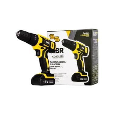 Imagem de Parafusadeira Furadeira Bivolt Bateria 18v 323135 - WBR - 127/220v