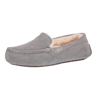 Imagem de UGG Pantufa feminina Ansley, Cinza claro, 5 Wide