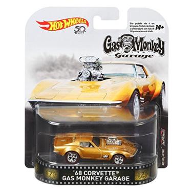 Imagem de Hot Wheels Veículo Corvette Gas Monkey 68, escala 1:64