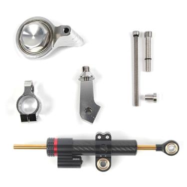 Imagem de Estabilizadores de amortecedor de direção Arashi com suporte para Yamaha YZF R6 2006-2012, controle de segurança de peças de acessórios de motocicleta