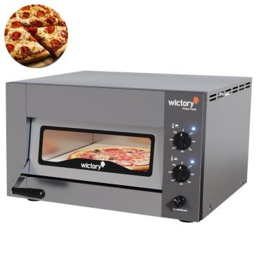 Imagem de Forno Elétrico Refratário 21 Litros Para Pizza Inox Pedra Refratária WP-35 Wictory