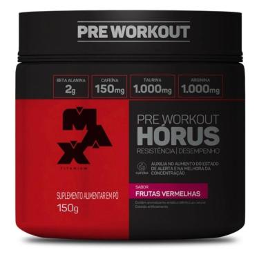 Imagem de HORUS PRE WORKOUT 150G MAX TITANIUM-Unissex