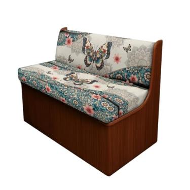 Imagem de Dreaweet Capas de almofada para motorhome Dinette Boho Butterfly RV para sofá-cama elásticas antiderrapantes capas de assento de trailer cabine de jantar, incluindo 1 banco e 1 capa de encosto fácil