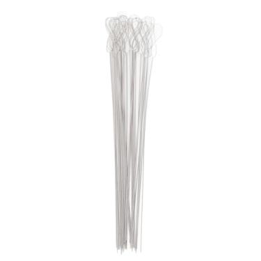 Imagem de Agulhas de fio torcido para miçangas, olho grande, flexível, aço inoxidável, fabricação de joias, agulhas de rosqueamento para artesanato, pulseiras de costura, colares, 30 peças