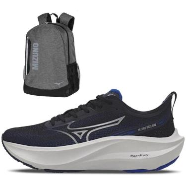 Imagem de Kit 1 Tênis de Corrida Masculino Mizuno Base One e 1 Mochila Champion New-Masculino