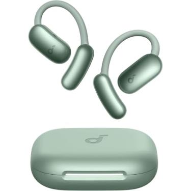 Imagem de soundcore AeroFit 2 da Anker, Fone De Ouvido Bluetooth 5.4, Open-Ear, Tradução em Tempo Real, 4 Posições Ajustáveis, Graves 2x Potentes, Hi-Res, IA Chamadas, 42H, Carregamento Sem Fio, IP55, Verde