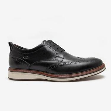 Imagem de Sapato Metropolitan James Hi-Soft 32 Preto-Preto-40-Masculino