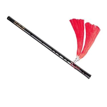 Imagem de Flauta de bambu, vintage, profissional, afinado, adulto, flauta com base zero, instrumento de flauta transversal