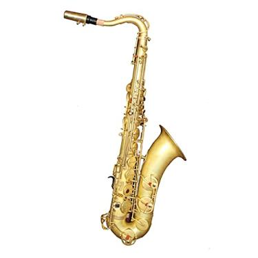 Imagem de Saxofone profissional profissional deslacado mármore veia cor sem tom polido bb saxofone tenor latão kit para iniciantes